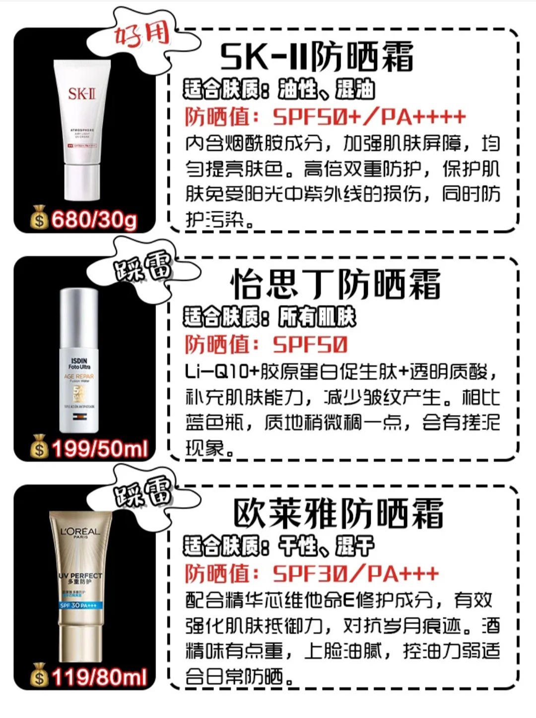 防晒霜哪个牌子既能美白又能防晒,美白防晒霜测评视频