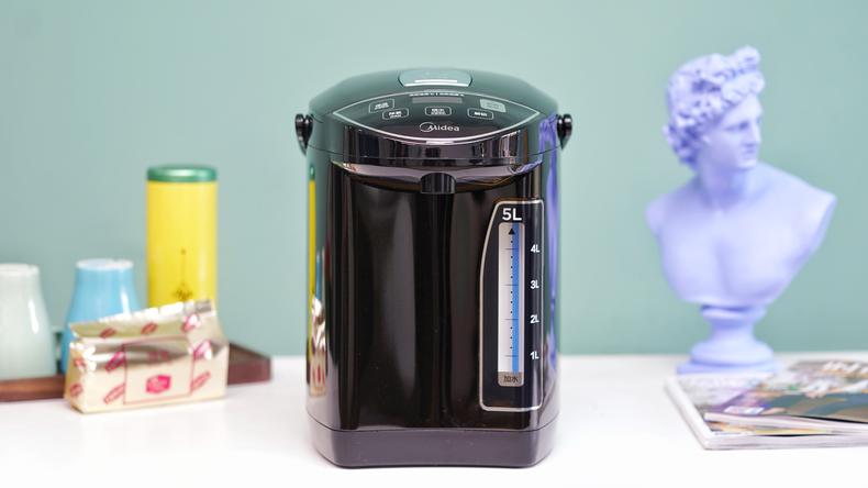 美的电热水瓶电水壶功耗测评,美的电热水瓶净水功能