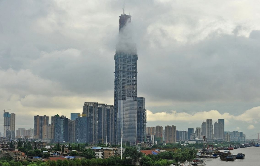 武汉绿地中心的建设：降低200米不是问题，建成后仍是华中第一高