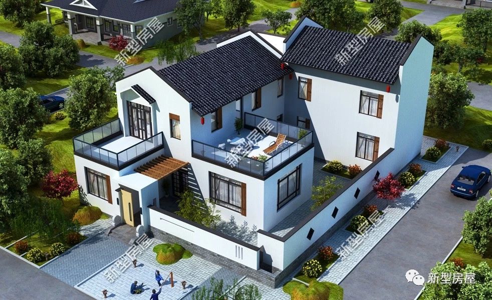 自建房屋顶贴完瓦怎样修补颜色,农村屋面瓦怎么盖最标准