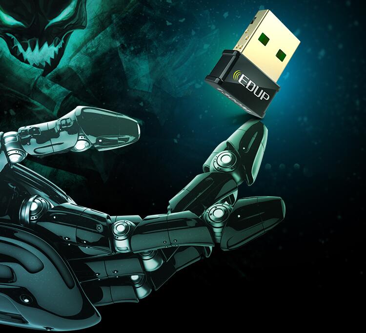 小身材大能量翼联EDUP1683千兆双频USB无线网卡带你自由飞翔