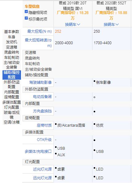 别克新老君威,老别克君威按键功能图解