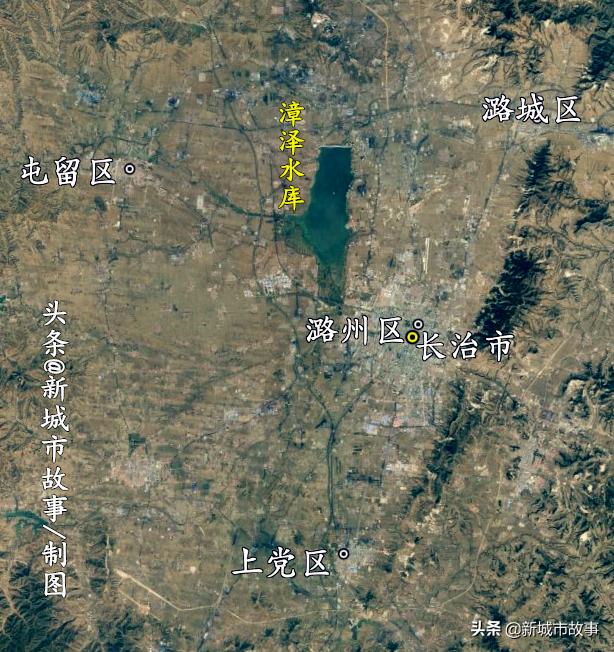 山西省长治县行政区划图,长治市潞城区最新行政区划图