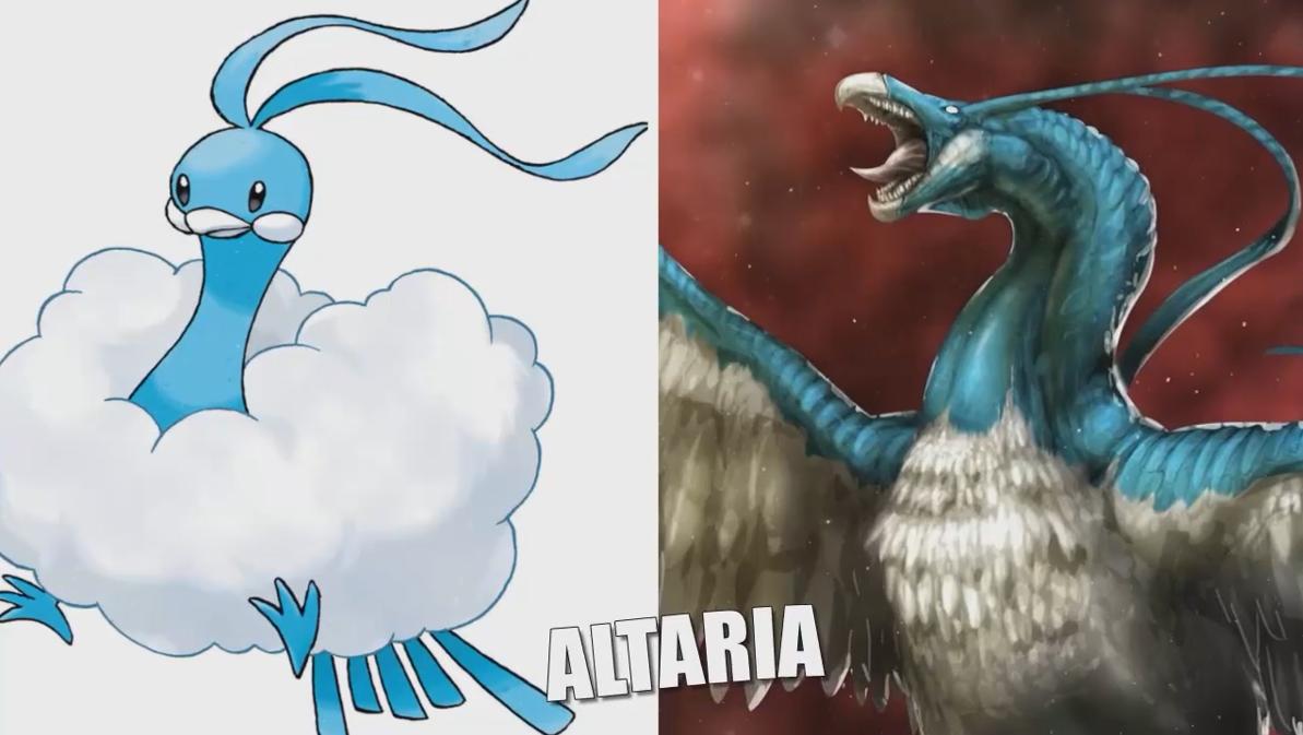 精灵宝可梦怪兽画风，暴鲤龙成凶猛海怪，甲贺忍蛙矫健帅气