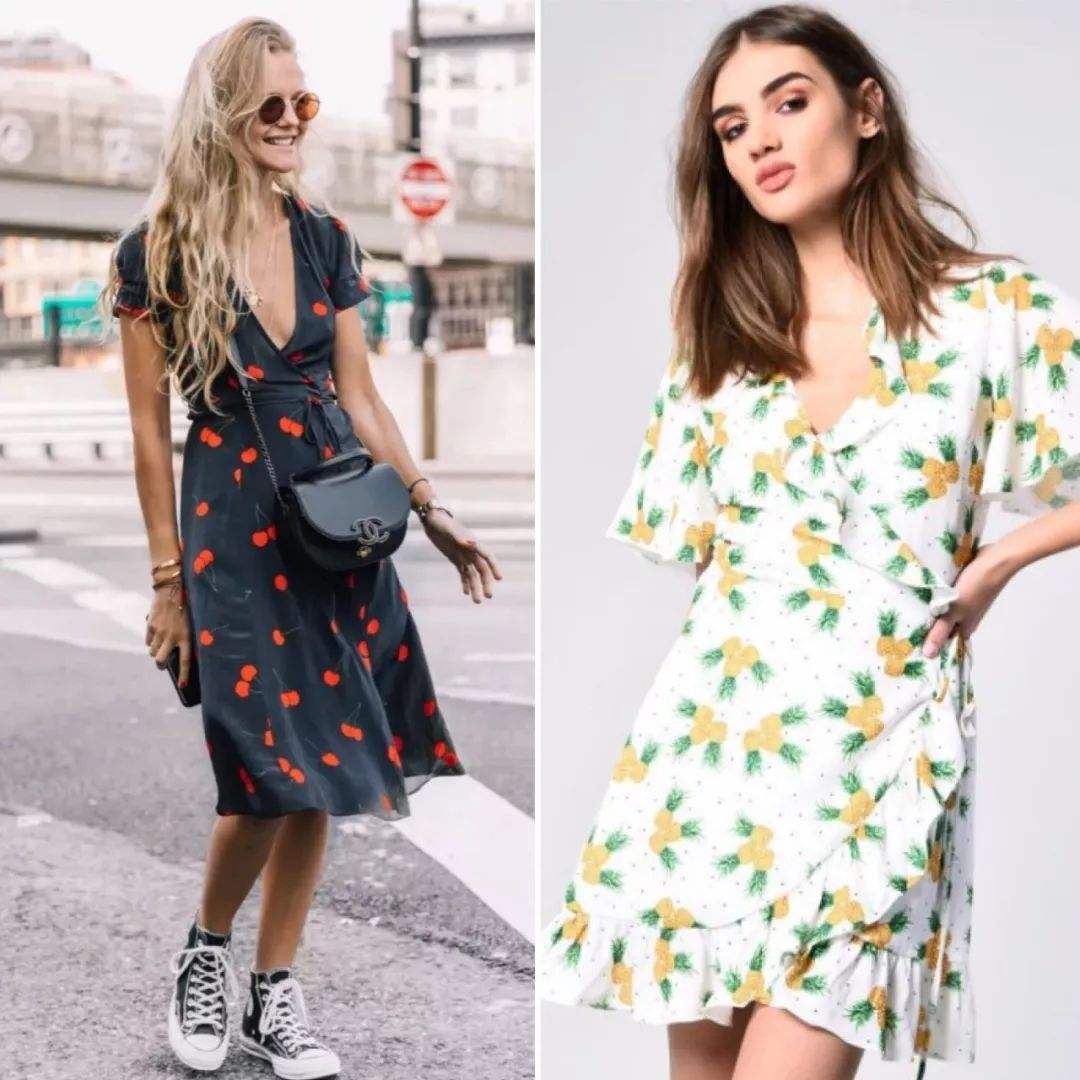 春夏碎花裙显瘦,春夏必买的裙子