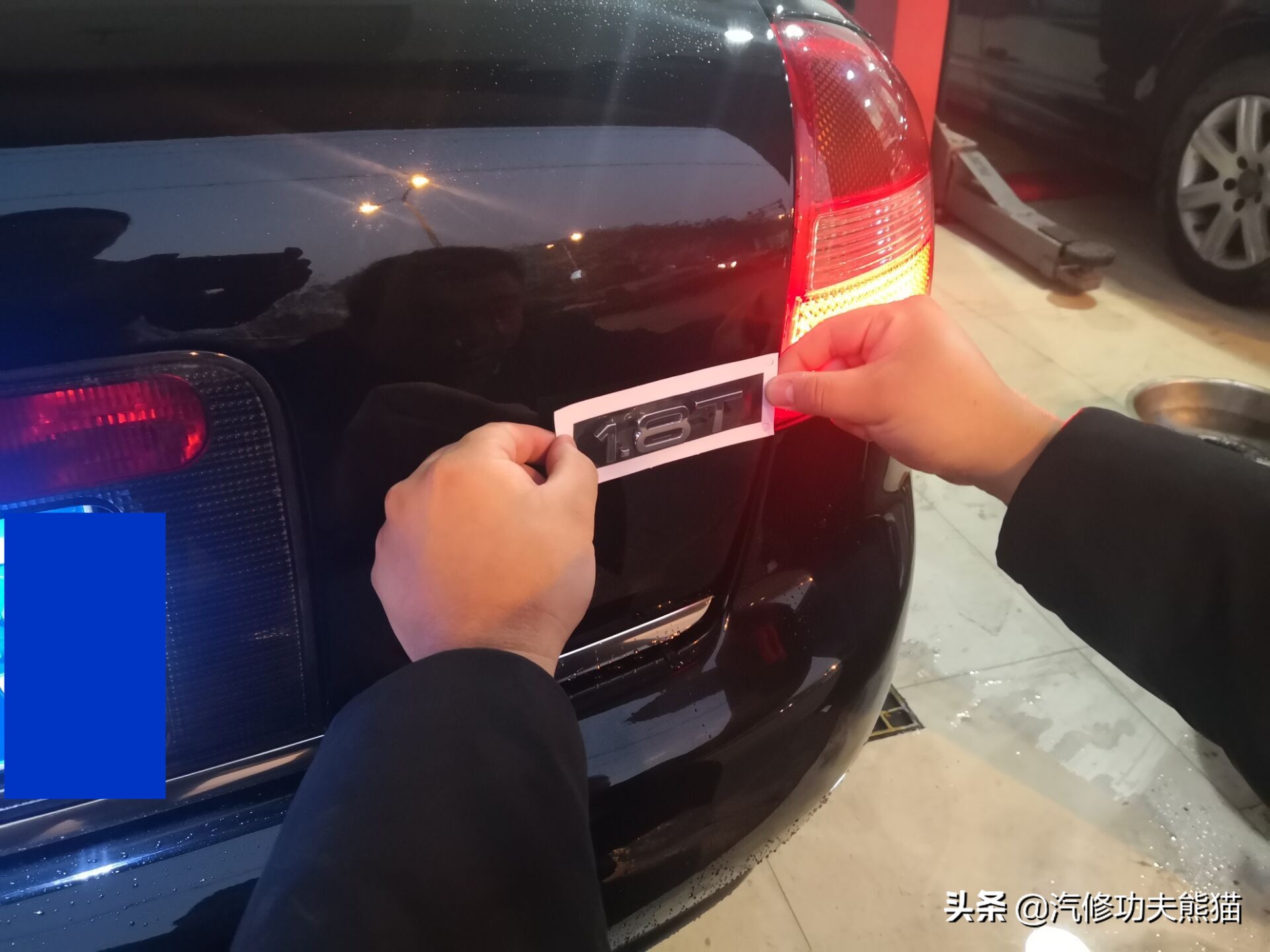 奥迪a6老款升级新款全过程,面目全非的23w公里的奥迪a6