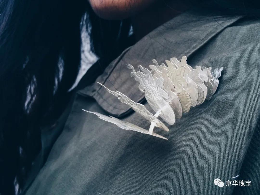 传统工艺首饰羽毛,手工金银首饰加工民间老传统工艺