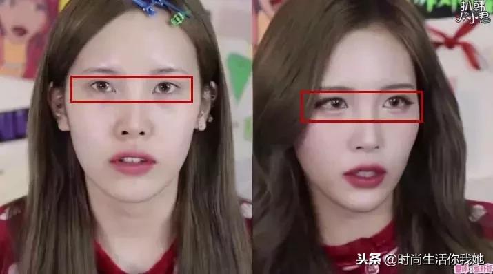 最近流行的眼影妆,适合下眼睑的液体眼影