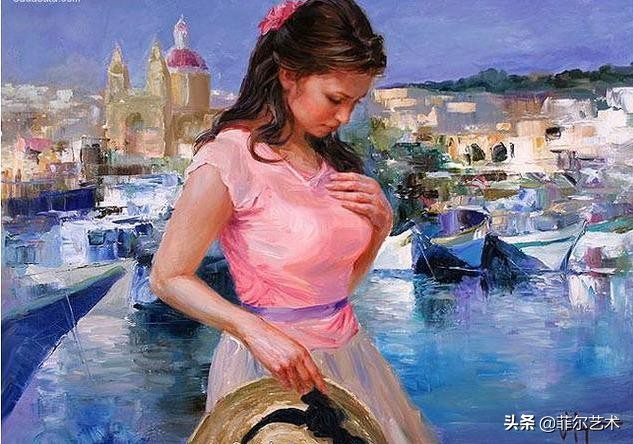 美人如花——一组温婉知性的俄罗斯女性人体油画欣赏