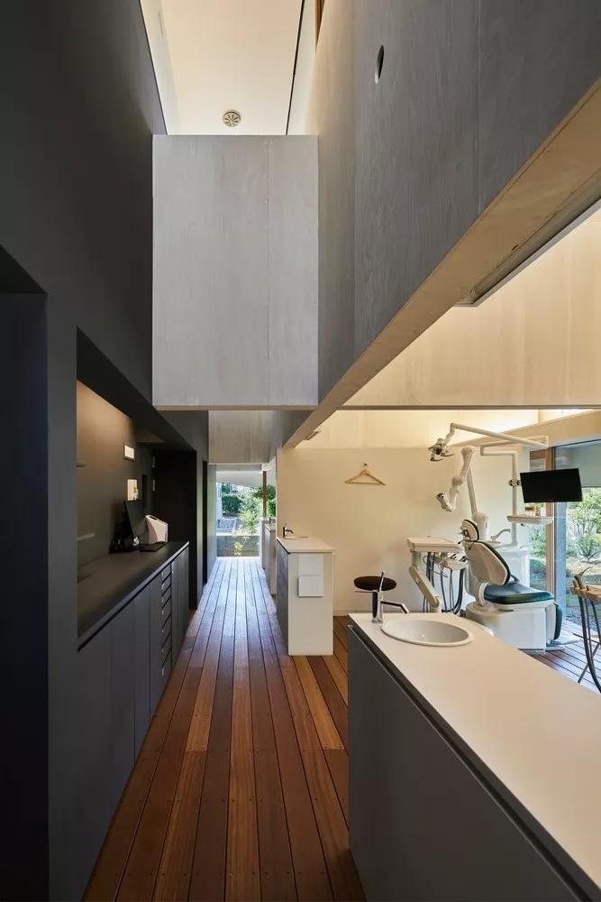 日本津波市牙科诊所,公园版的就诊环境