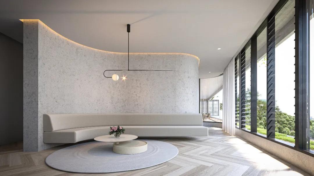 侘寂美学与极简主义别墅,极简极致轻奢的美学设计
