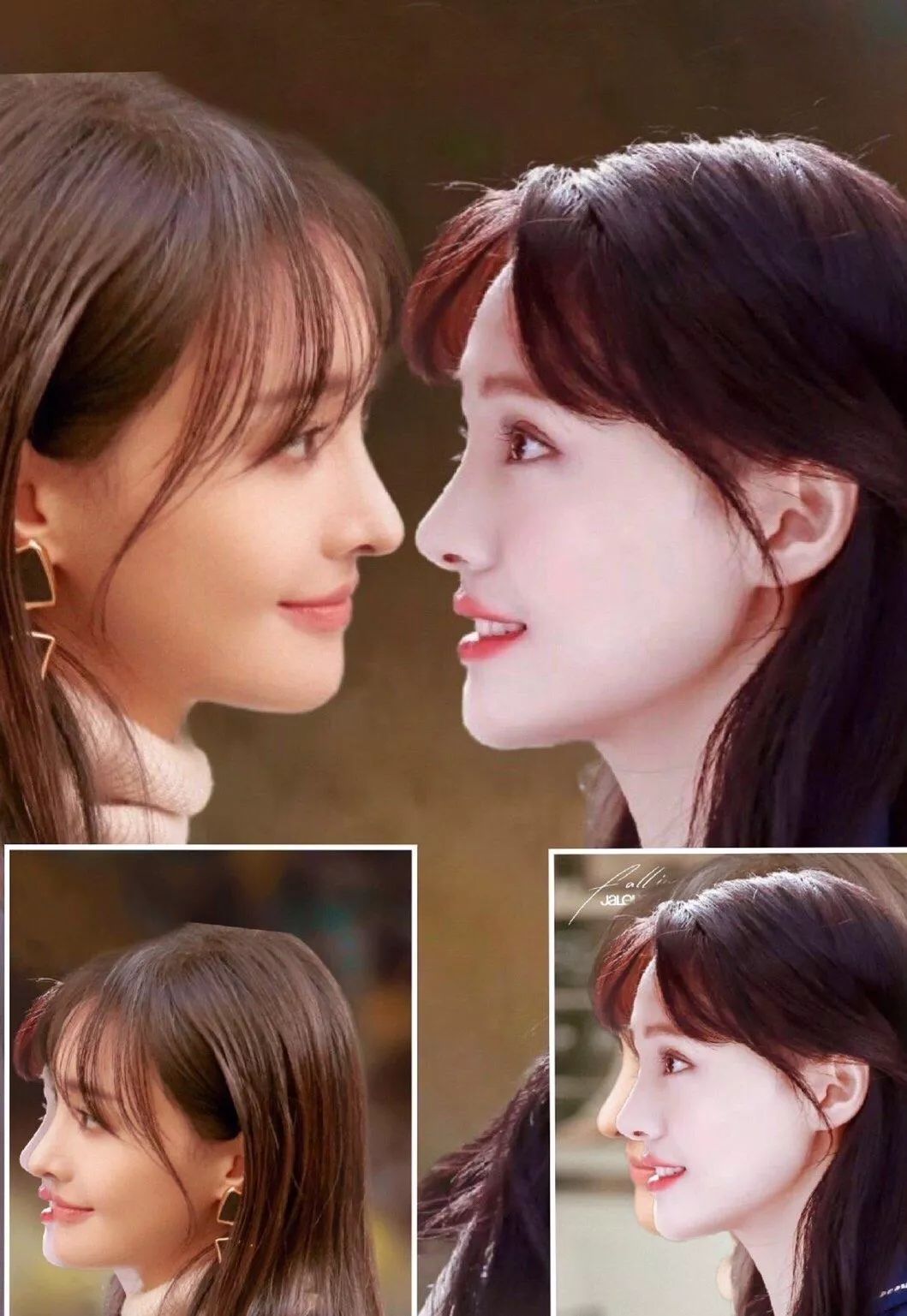 吴昕鼻子是什么样子,吴昕侧面鼻子