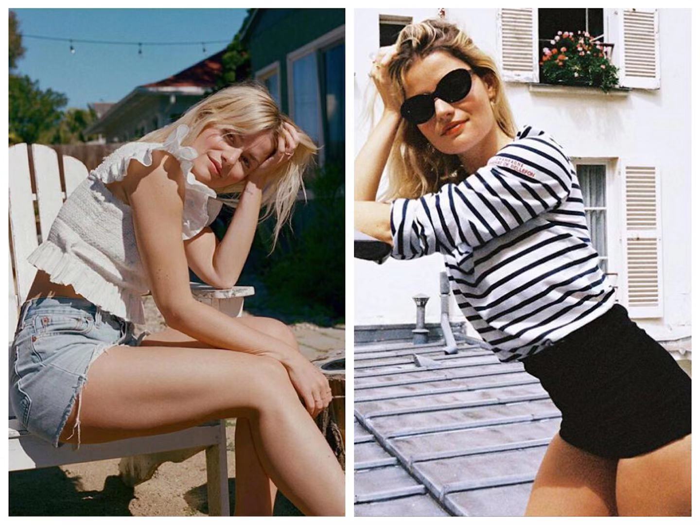 腿不算短但穿衣服就不好看,腿不直穿什么短裤好看