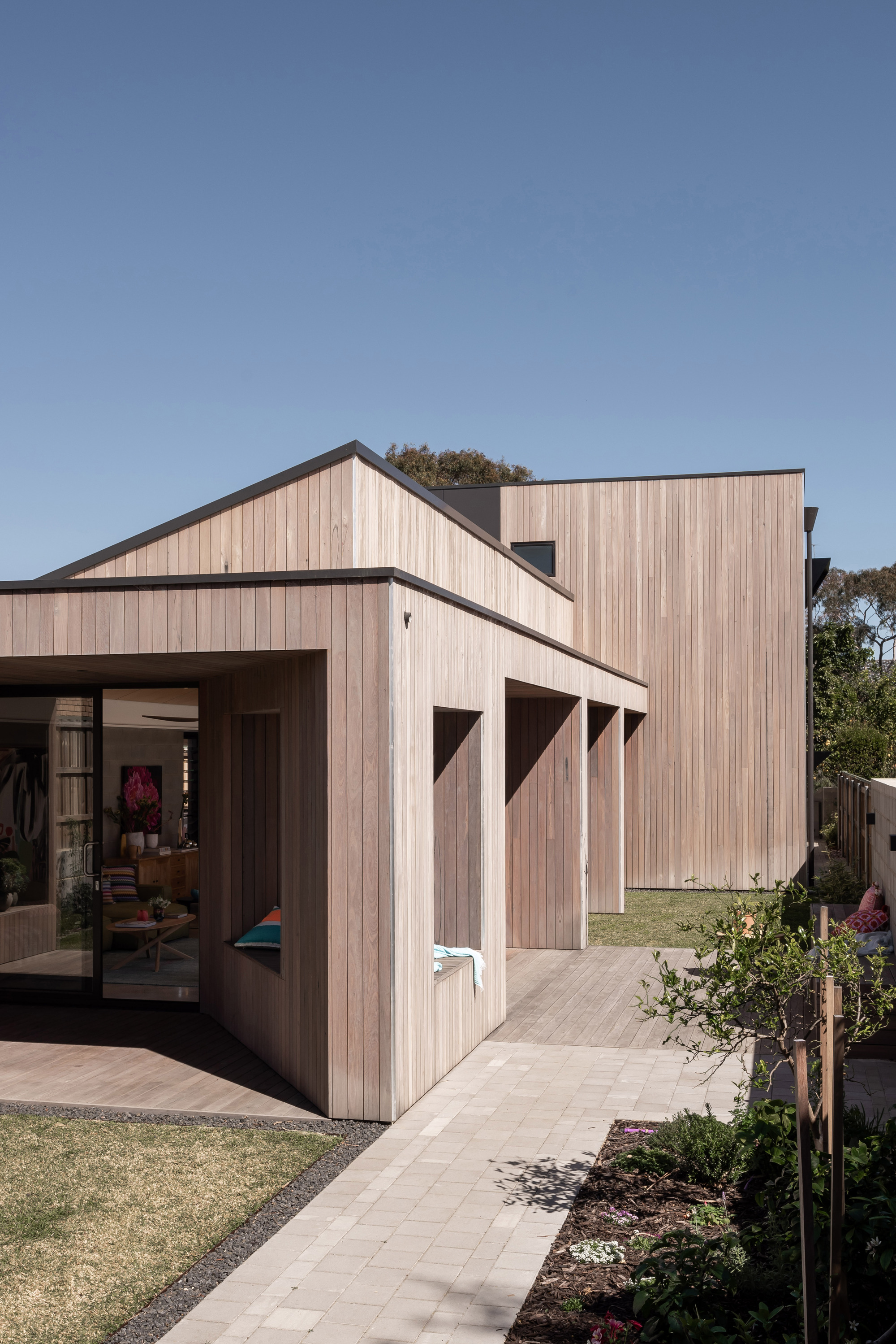 珀斯的绿色小住宅，健康可持续，还为奶奶贴心设计无障碍独立套房