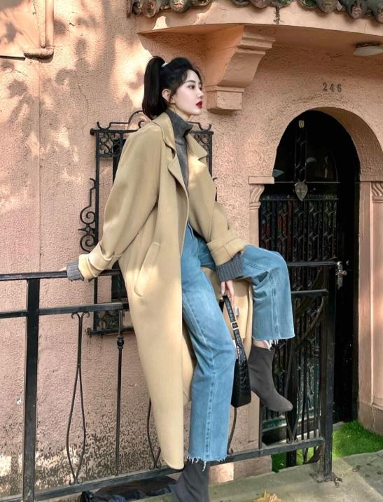 韩系大衣如何搭配冬季,韩系大衣怎么穿搭温柔气质