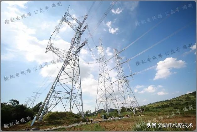 输电线路角钢塔的基本介绍,角钢塔输电线路各部件图解
