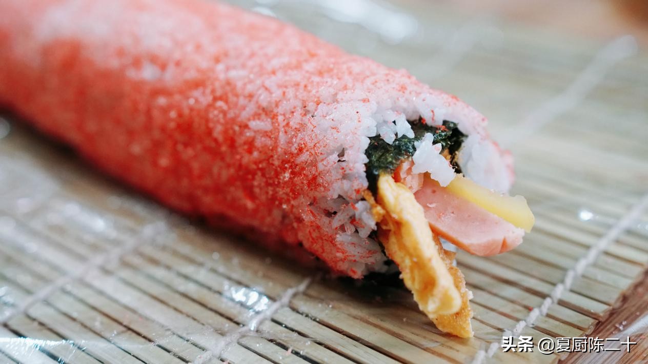 简单又容易做的三种寿司,家庭版寿司简单做法