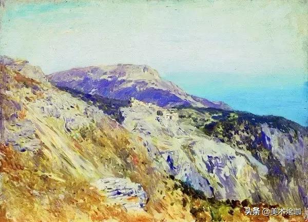 俄国画家列维坦的风景画,俄国画家伊萨克列维坦