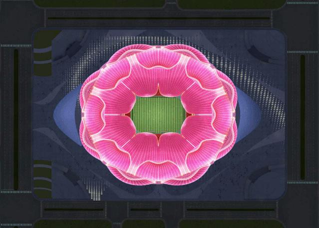 120亿的恒大足球场,恒大足球场看台设计