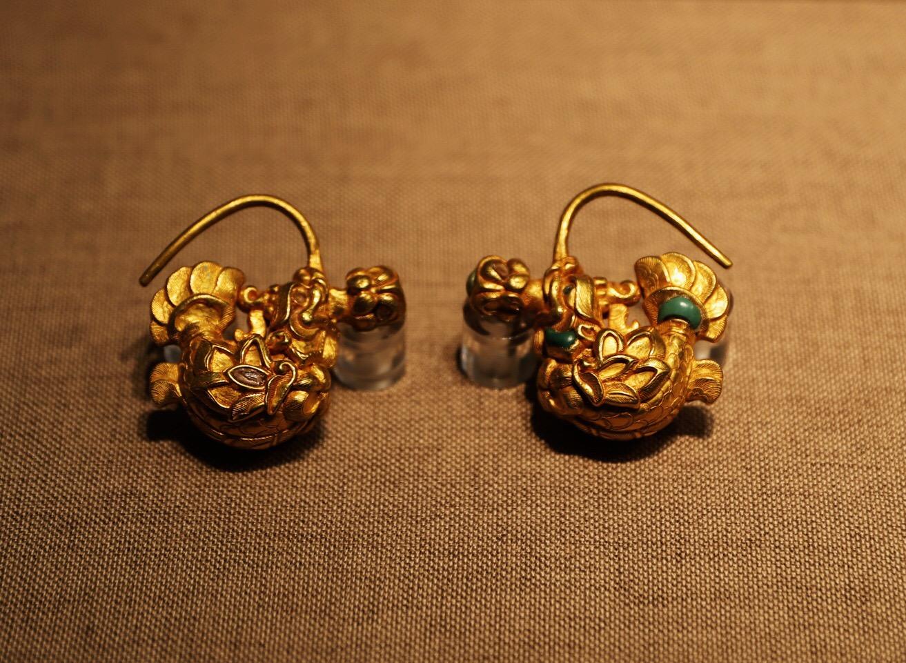 古代的丁香耳饰,中国古代首饰耳环简介