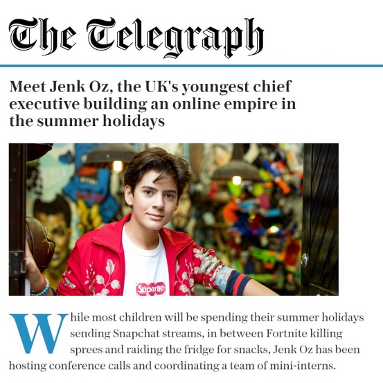 14岁成为英国最小CEO，客户覆盖全球，他的颜值和衣品还不输模特