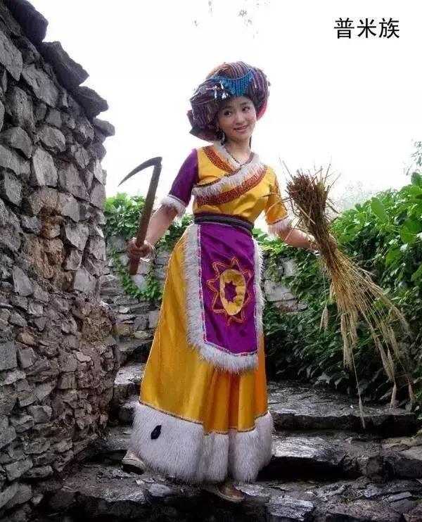 56个民族美女服饰图片大全,56个民族女生的漂亮服装