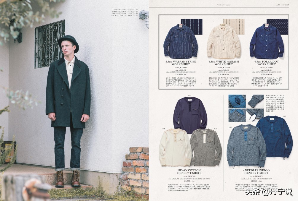 春节专题：日本SugarCane牛仔裤2018秋冬画册