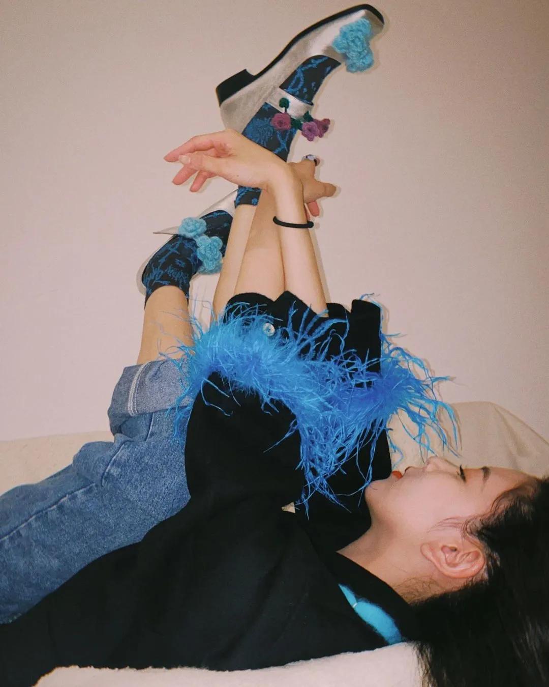 ins风穿搭玛丽珍鞋,小腿袜玛丽珍鞋穿搭合集