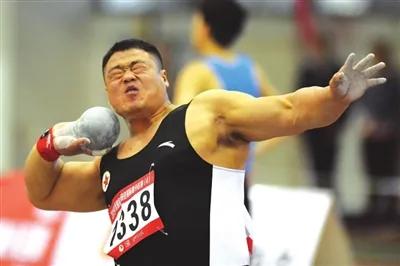 冯杰铅球健将,冯杰铅球比赛