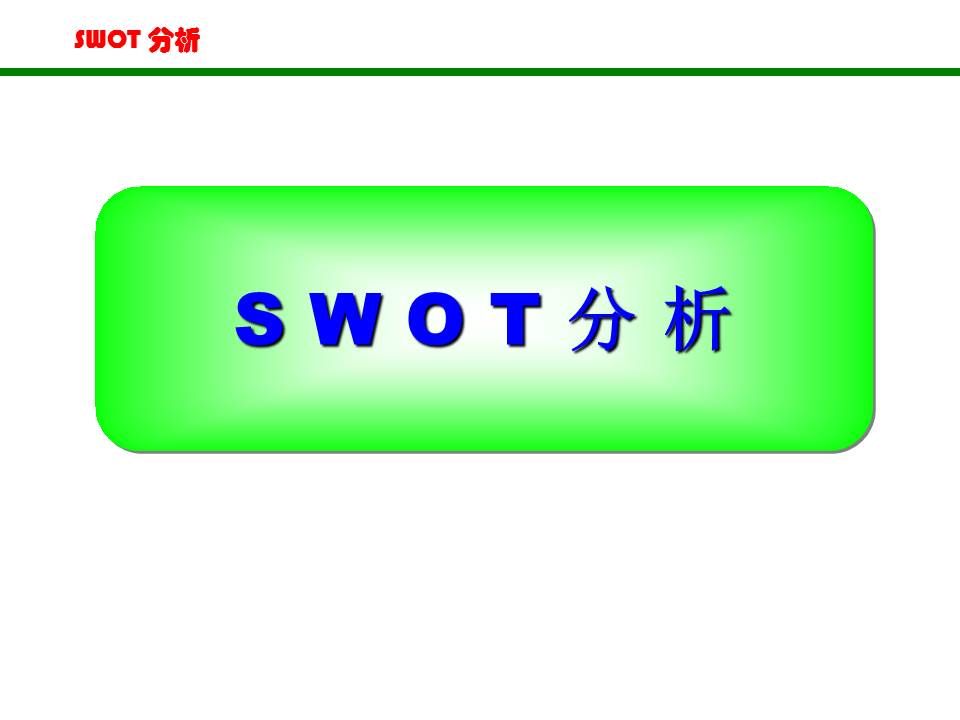 swot分析法ppt做法,swot分析法完整版ppt分享
