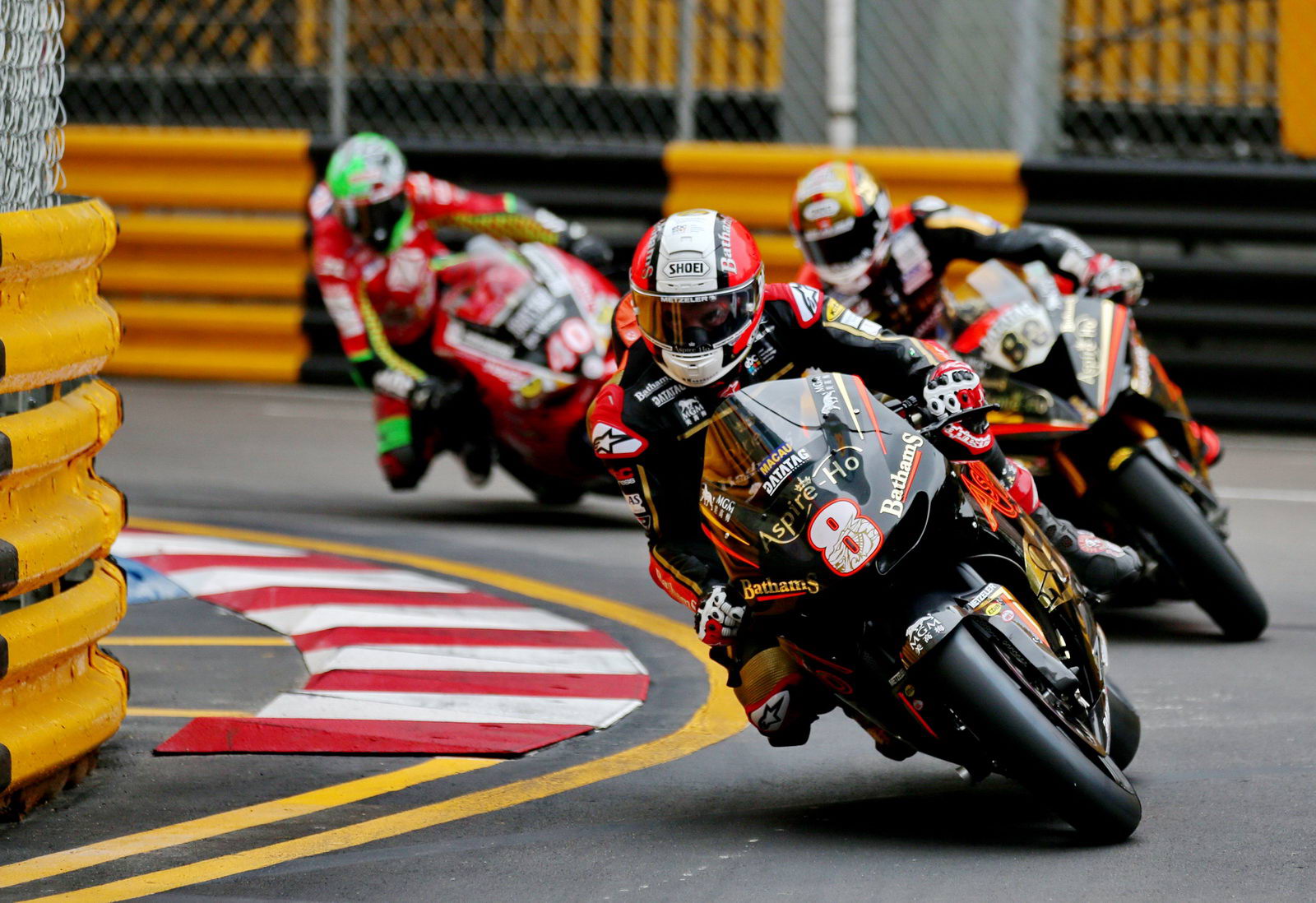 2018澳门格兰披治大赛，英国车手统治了颁奖台