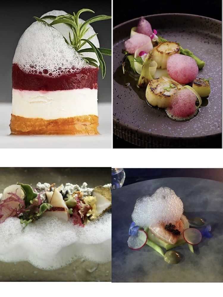 曼谷米其林分子料理,米其林分子料理凉菜