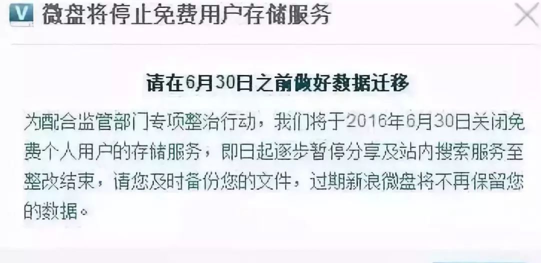 以前的网盘开始收费,网盘的发展过程