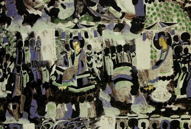 敦煌壁画320窟赏析,敦煌莫高窟420窟壁画