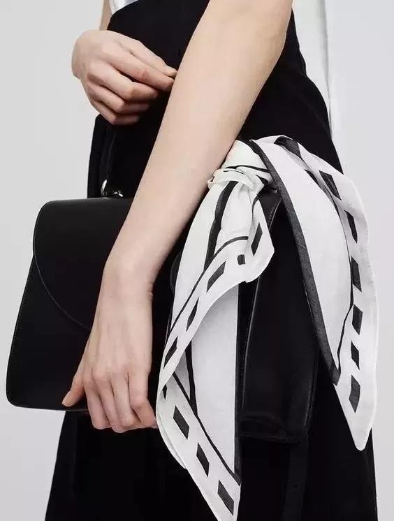 一学就会的丝巾五种系法,大长款丝巾的花样系法大全