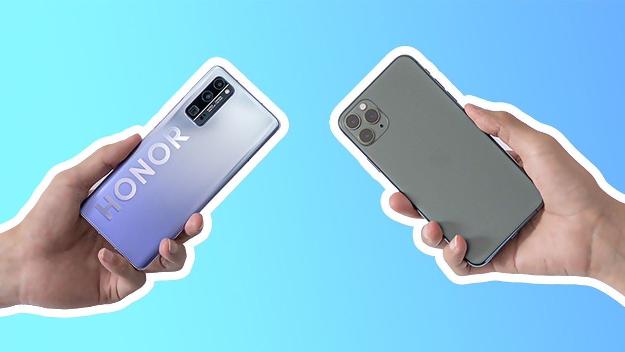 荣耀30pro拍照对比苹果,荣耀30pro对比小米11拍照