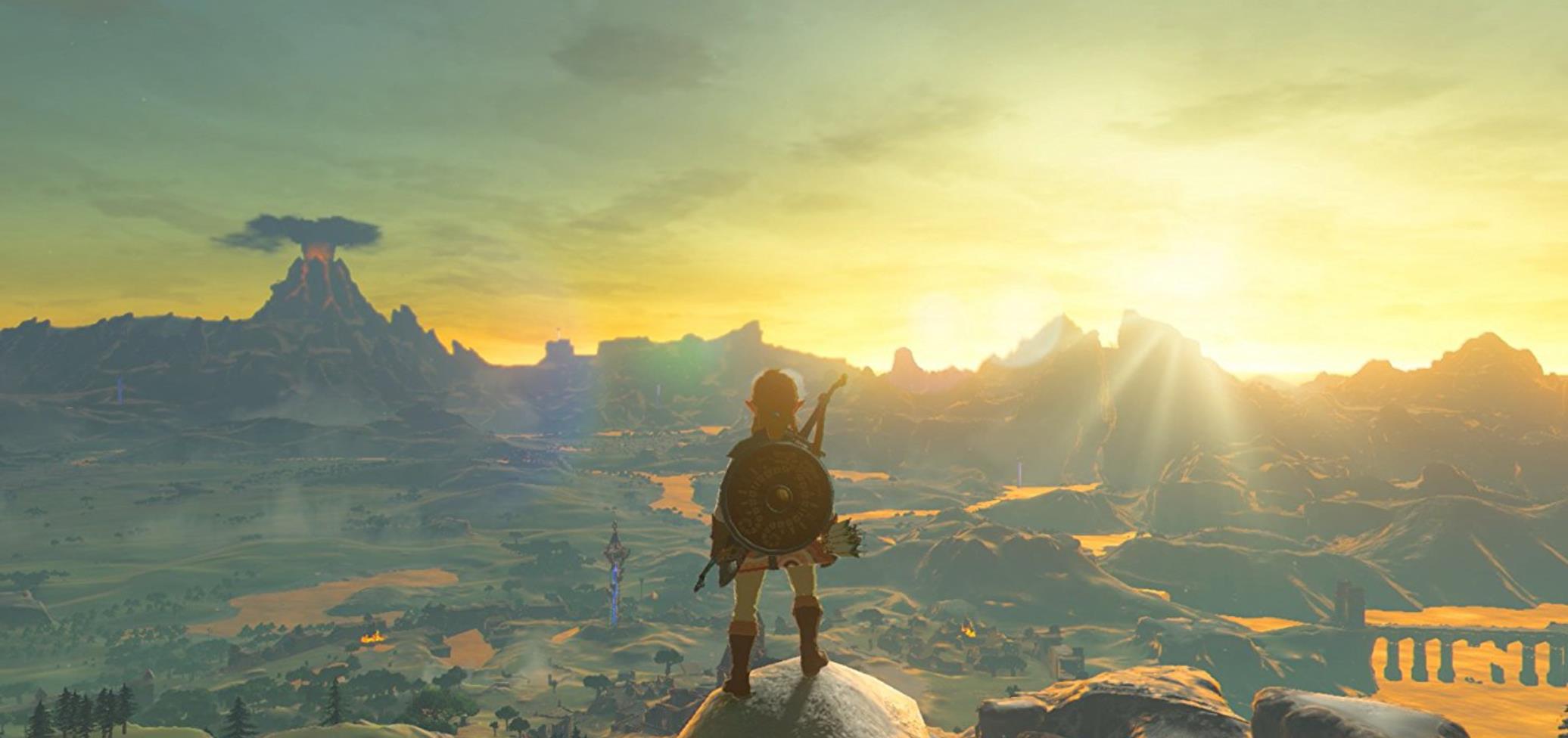 塞尔达传说荒野之息第二章地图,塞尔达传说荒野之息小地图缩放