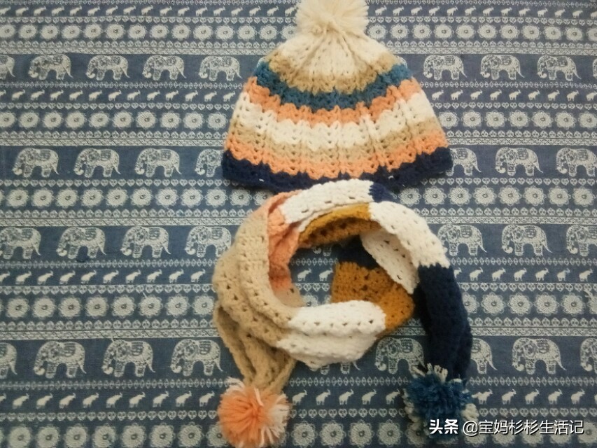 最简单的织物宝宝围巾,宝宝围巾的编织教程