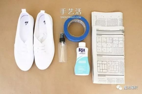 帆布鞋染色翻新,发黄帆布鞋改造