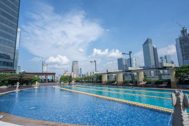 广州市性价比高的带泳池的酒店,广州市的露天泳池酒店