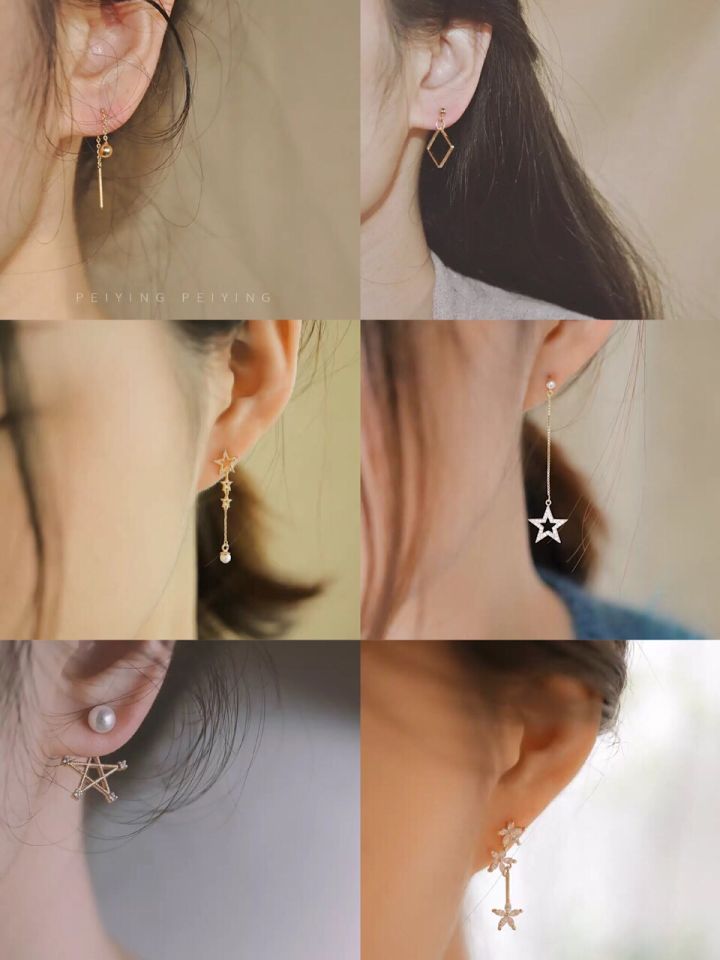 推荐7款秋季必备耳饰好看又百搭,耳饰轻奢小众高级感百搭简单
