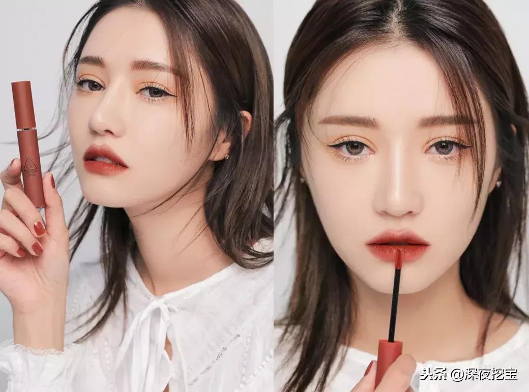 美妆3ce口红最火的几个色,韩妆口红3ce