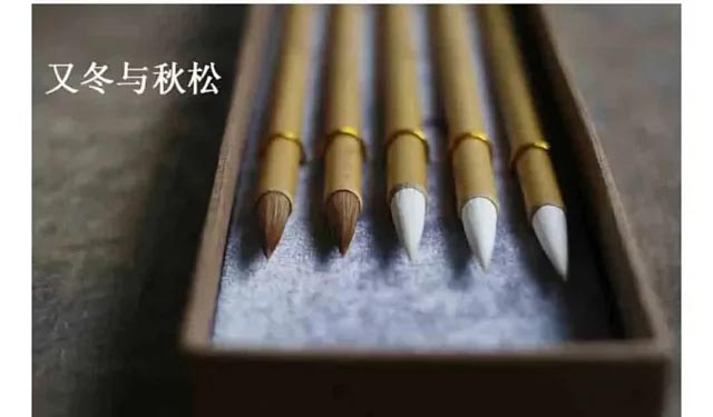 不过100元的毛笔还是不错的！花这点钱买5支不心疼，能写3000字