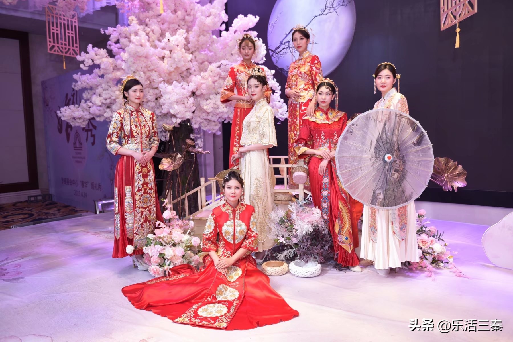 “春华”婚礼秀在罗曼宴会中心浪漫演绎