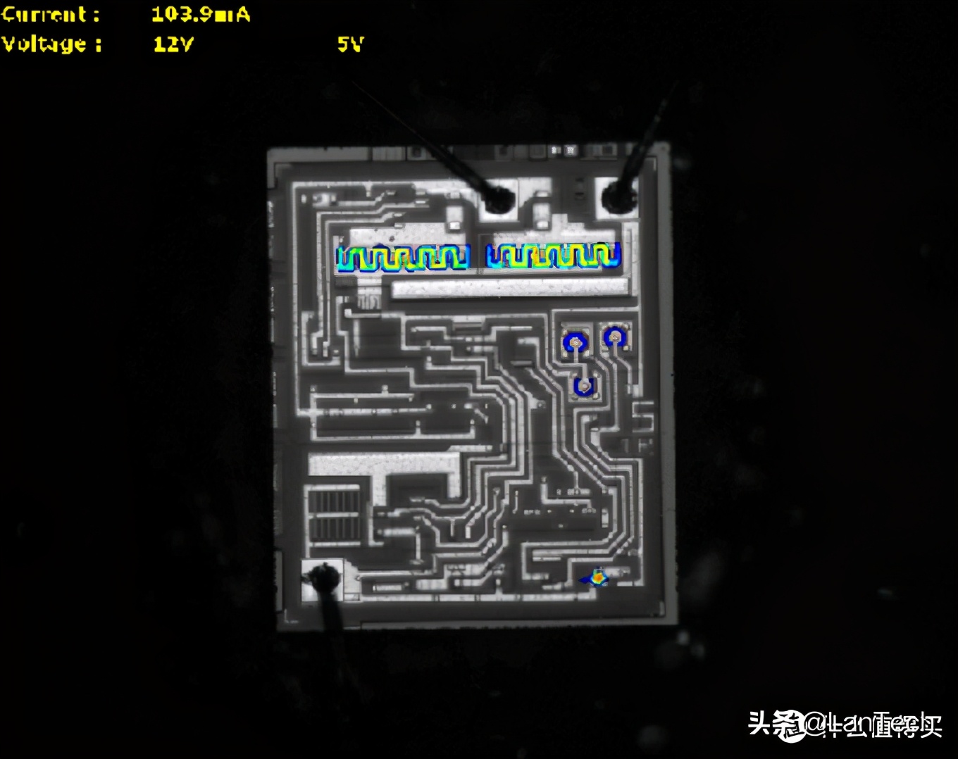 看芯片内部用什么显微镜,芯片在显微镜下的样子