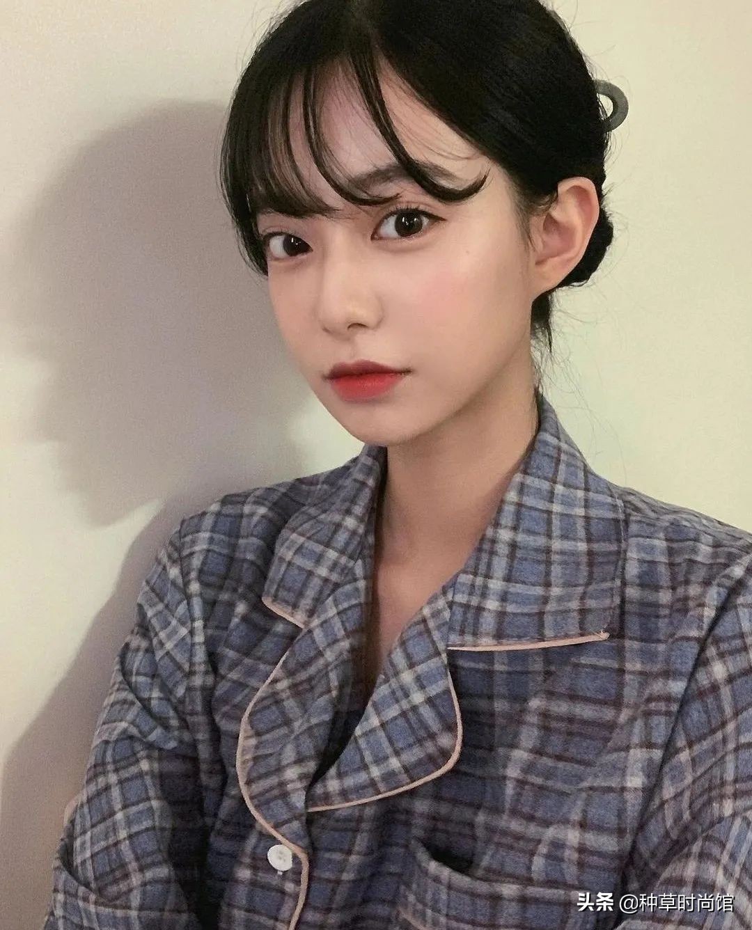 初恋头2020最火不要齐刘海,渣女头黑长直齐刘海