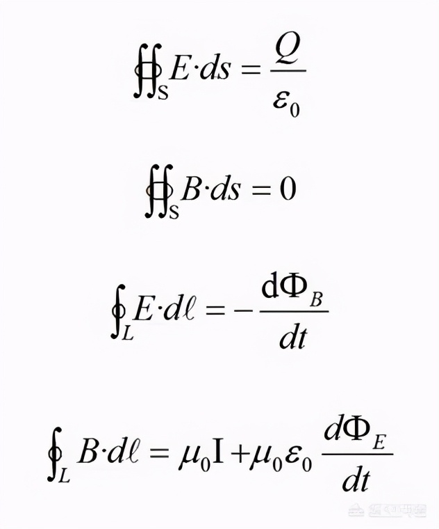 麦克斯韦方程组理论讲解,最美的公式麦克斯韦方程