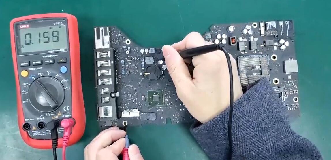 a1418苹果一体机主板维修,a1418一体机不开机