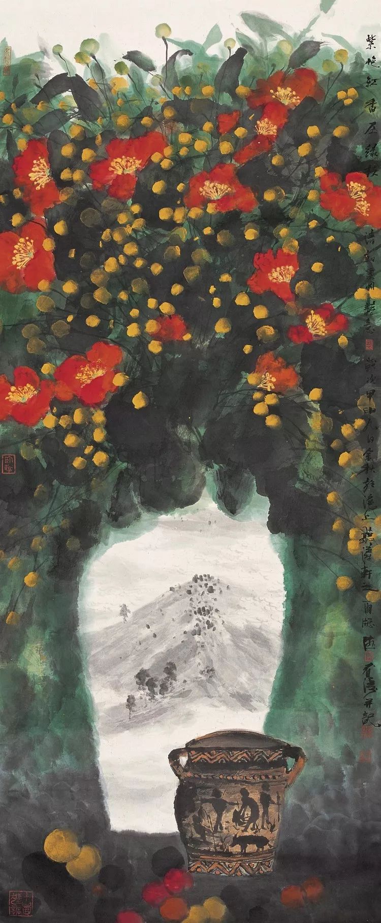 他说画画就是玩玩而已，一不小心成了艺术家