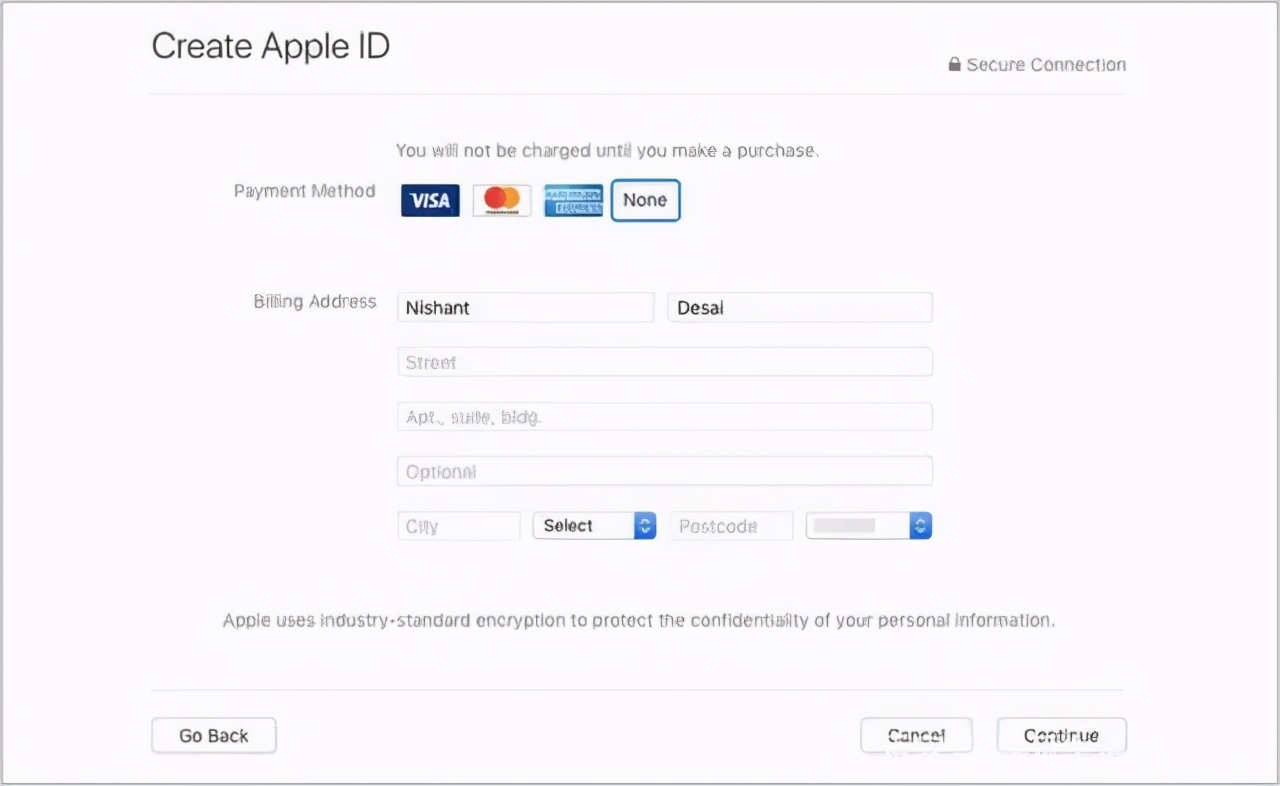 appleid注册需要银行卡吗,注册appleid需要信用卡